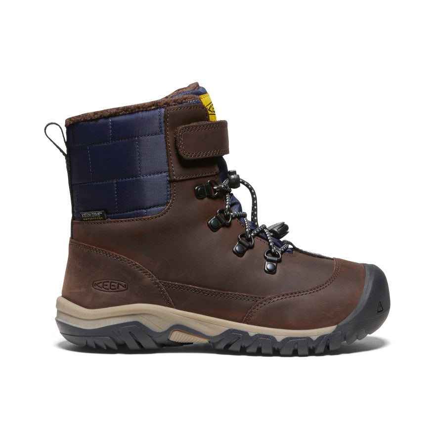 Big Kids' Kanibou Waterproof Winter Boot - brown