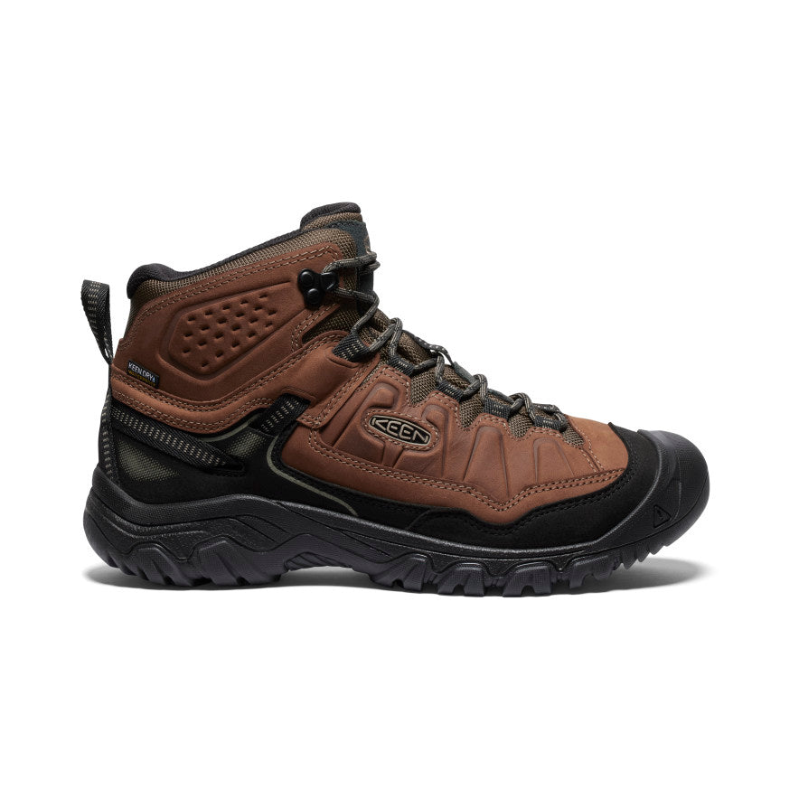 Men's Targhee IV Wide Waterproof Hiking Boot (Wide) - brown