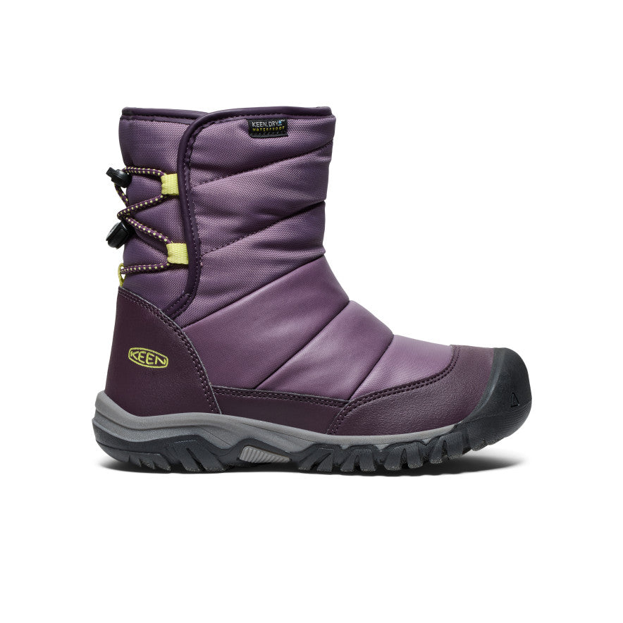 Big Kids' Puffrider Waterproof Winter Boot - purple