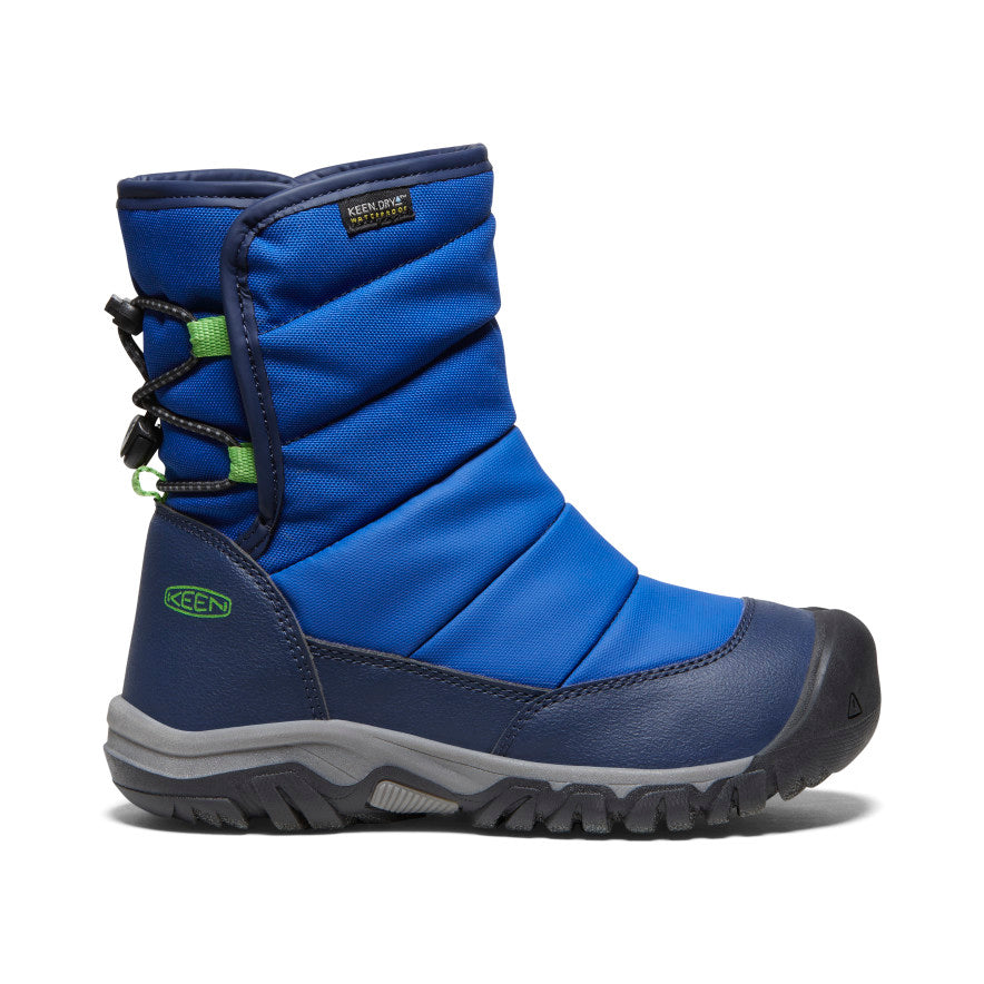 Big Kids' Puffrider Waterproof Winter Boot - blue