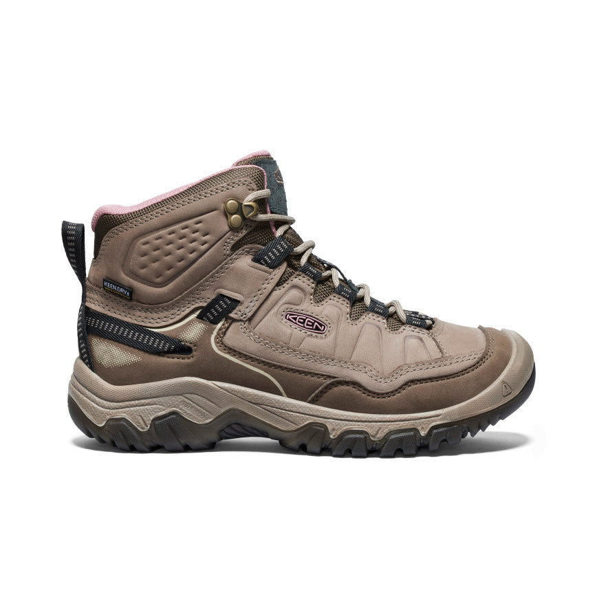 Women's Targhee IV Wide Waterproof Hiking Boot (Wide) - brown