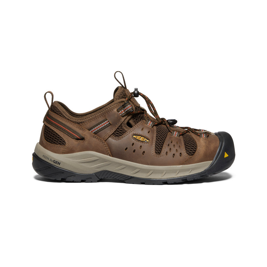 Men's Atlanta Cool II (Steel Toe) (Wide) - brown