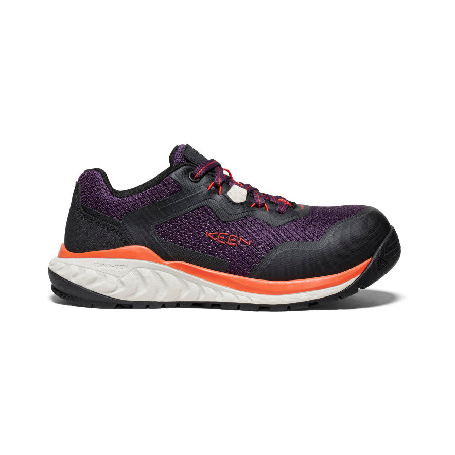 womens-tempe (Wide) - purple,black