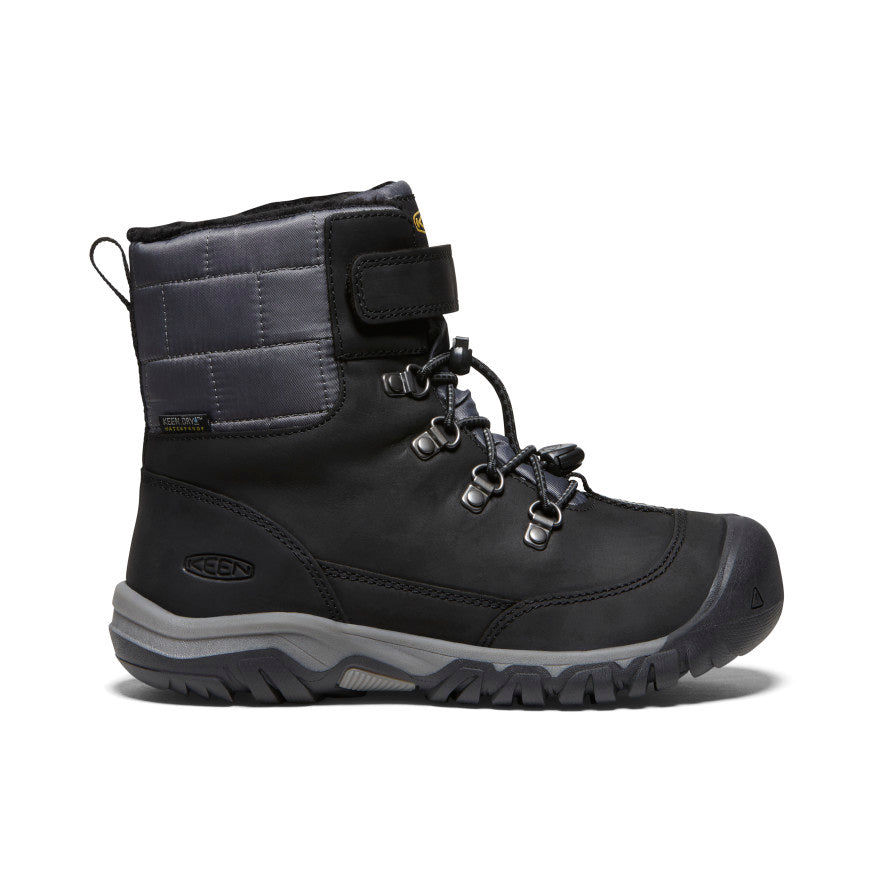 Big Kids' Kanibou Waterproof Winter Boot - black