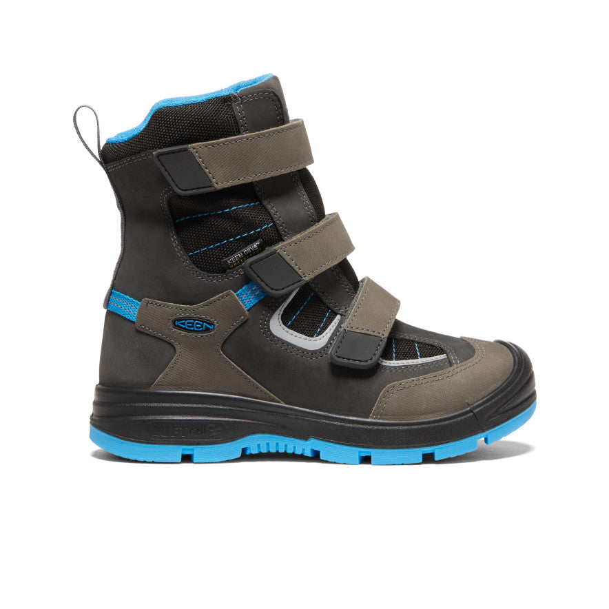 Big Kids' Redwood Winter Waterproof Boot - grey,brown