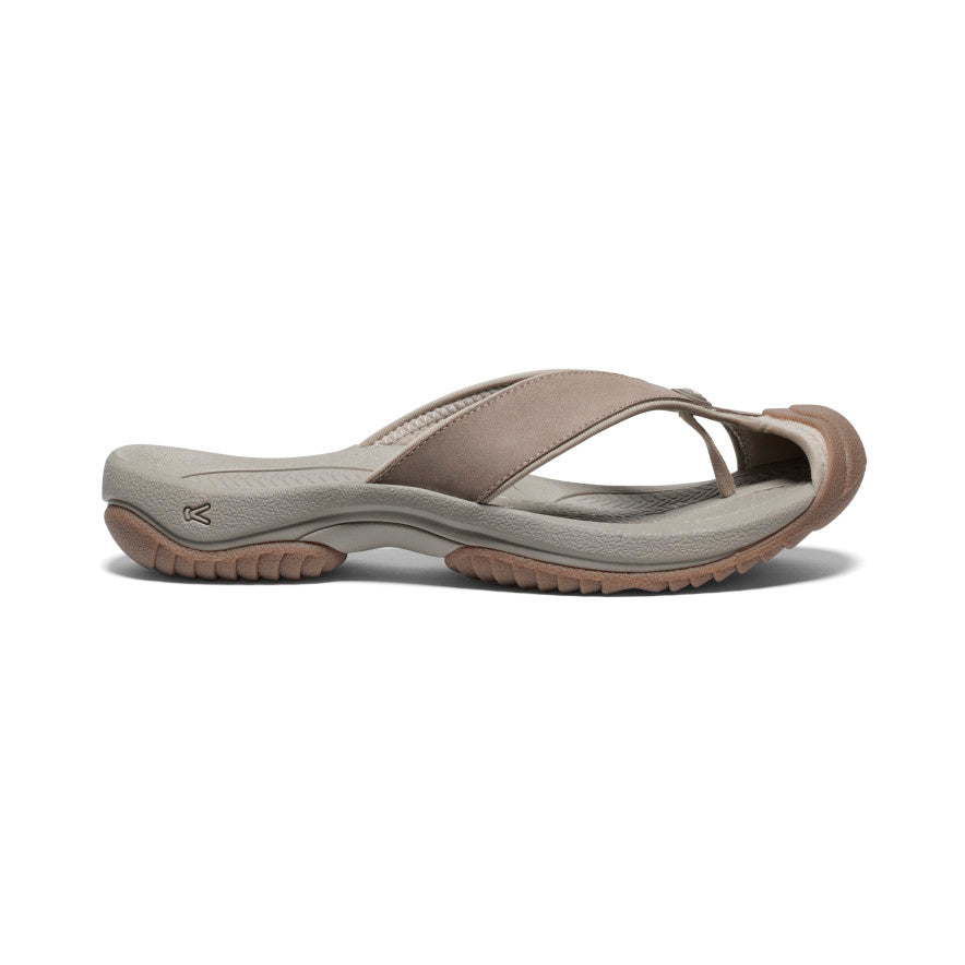 Men's Waimea Leather Flip-Flop - brown