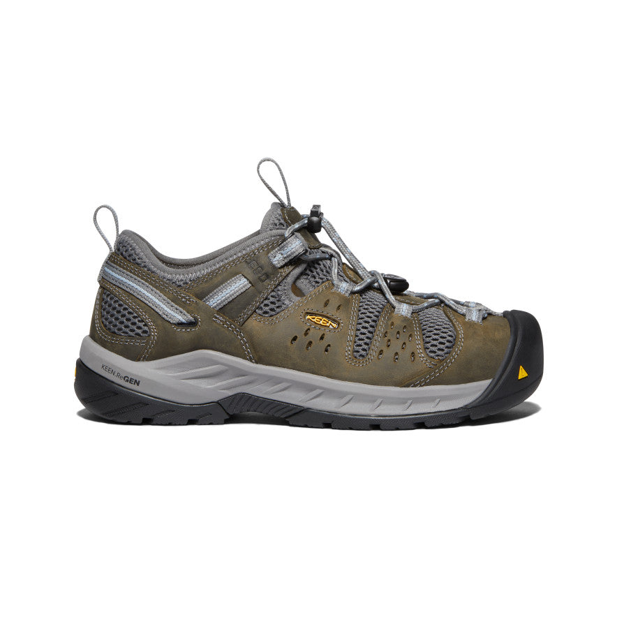 Women's Atlanta Cool II ESD (Steel Toe) (Wide) - grey,brown