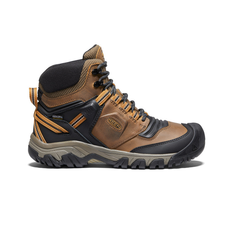 Men's Ridge Flex Waterproof Boot Wide (Wide) - brown