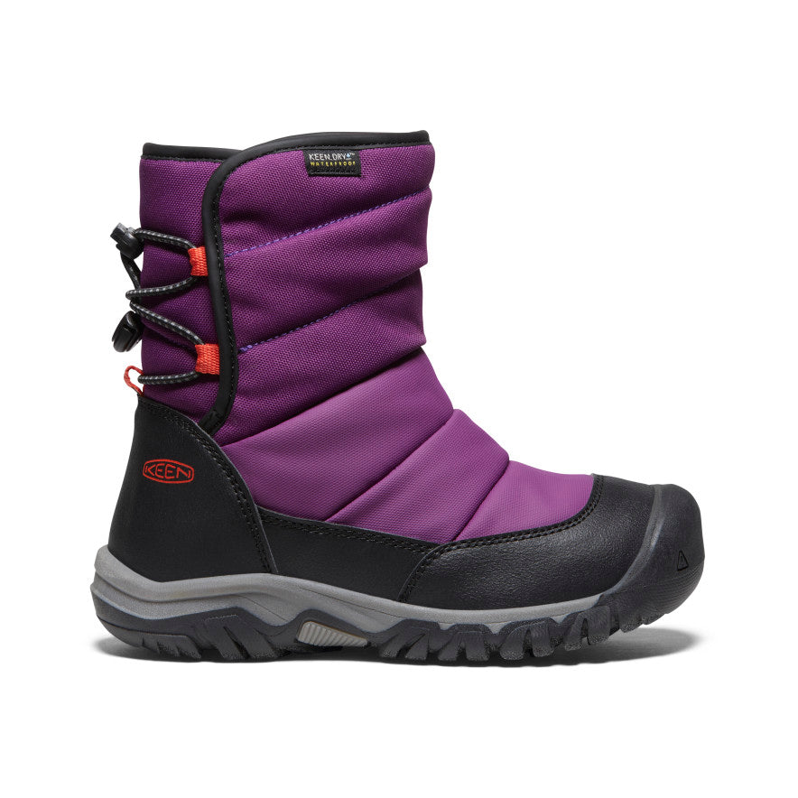 Big Kids' Puffrider Waterproof Winter Boot - purple