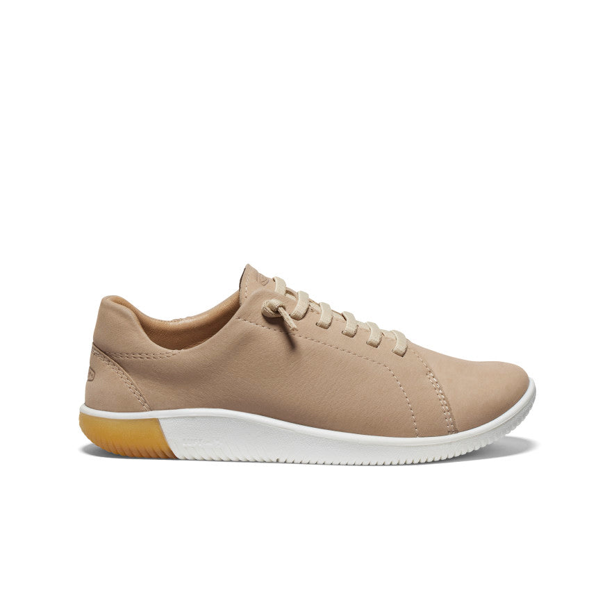 Women's KNX Leather Sneaker - grey,brown