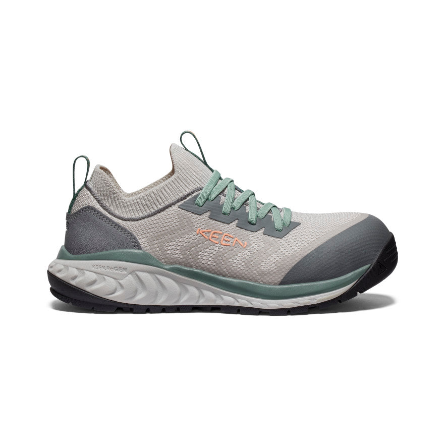 Women's CSA Arvada Shift Work Sneaker (Carbon-Fiber Toe) - grey