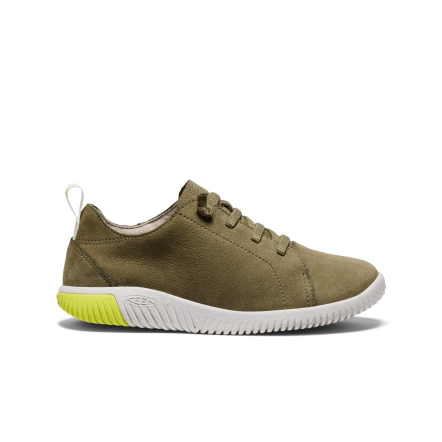 Big Kids' KNX Leather Sneaker - green