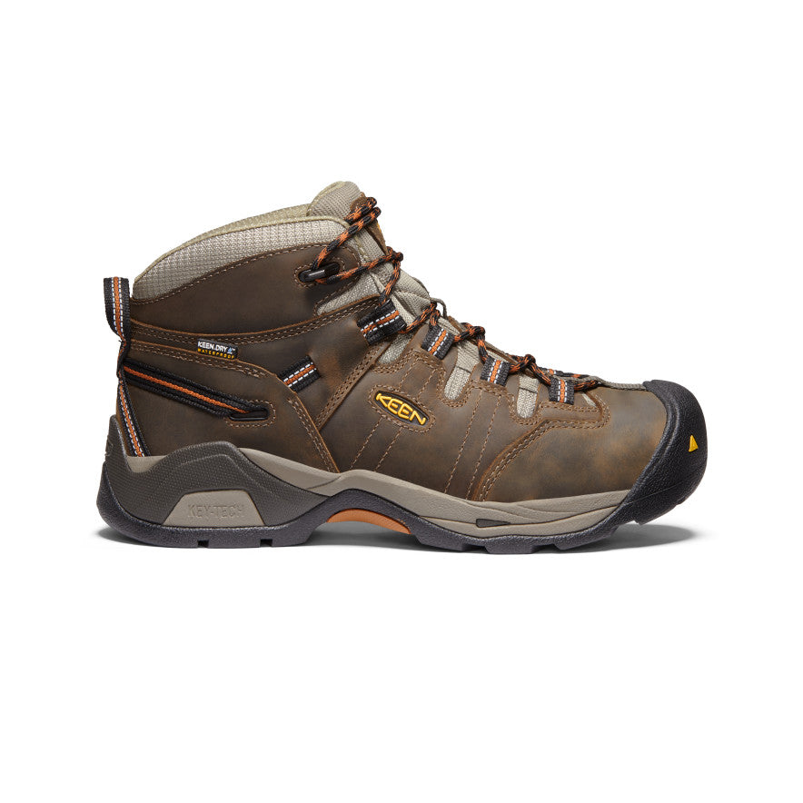 Men's Detroit XT Waterproof Boot (Soft Toe) - brown