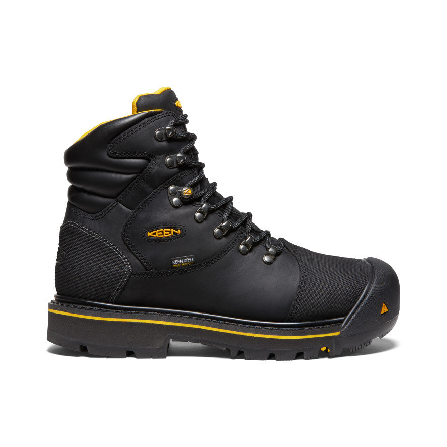 Men's Milwaukee Waterproof (Steel Toe) (Wide) - black