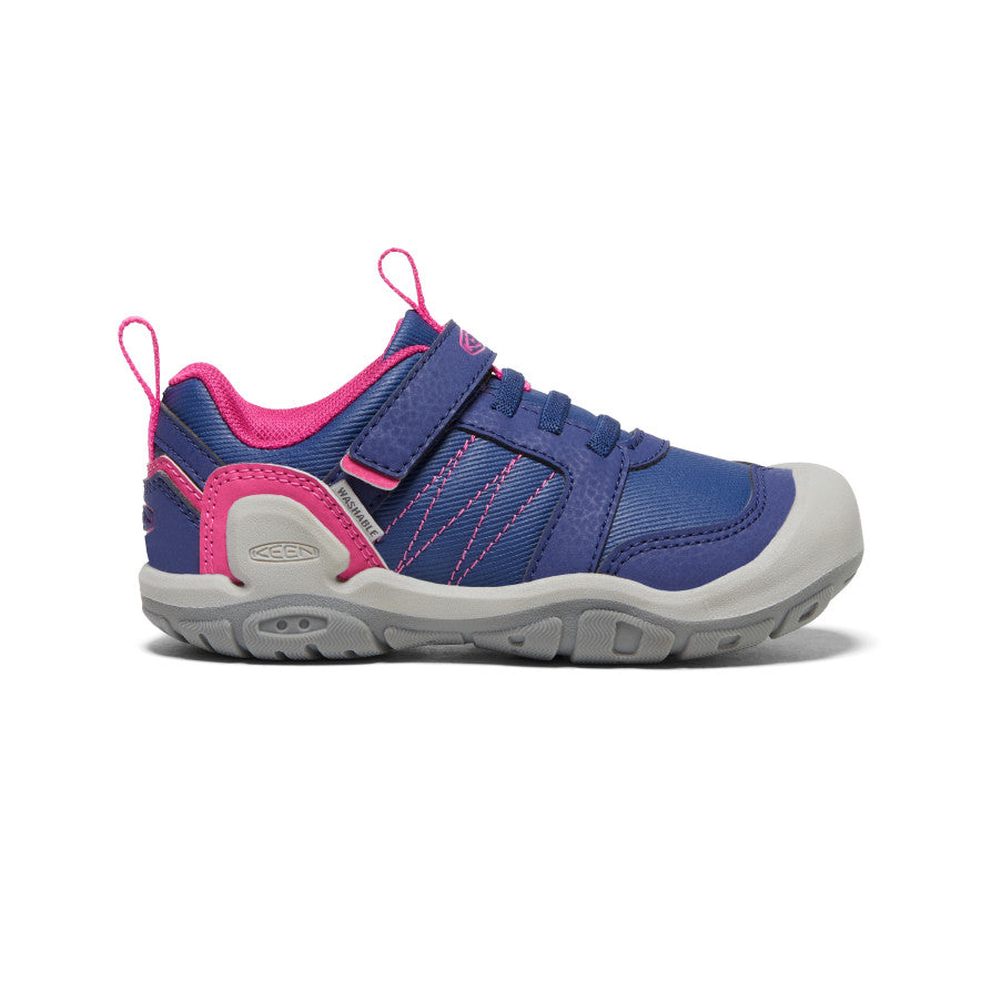 Little Kids' Knotch Peak Sneaker - blue,pink