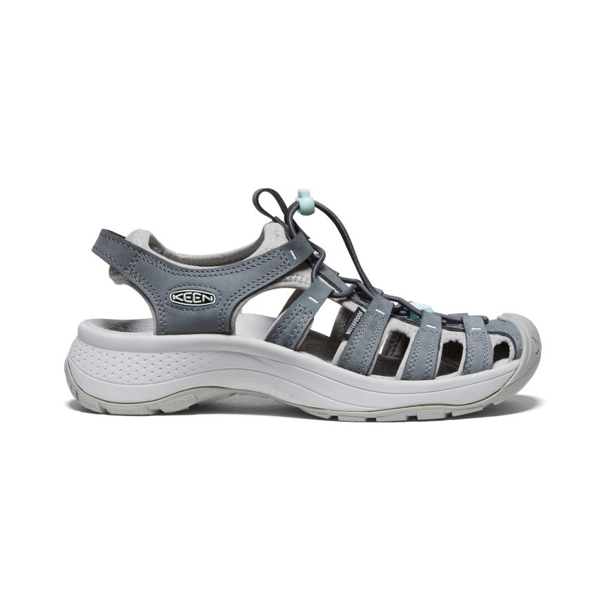 Women's Astoria West Leather Sandal - grey