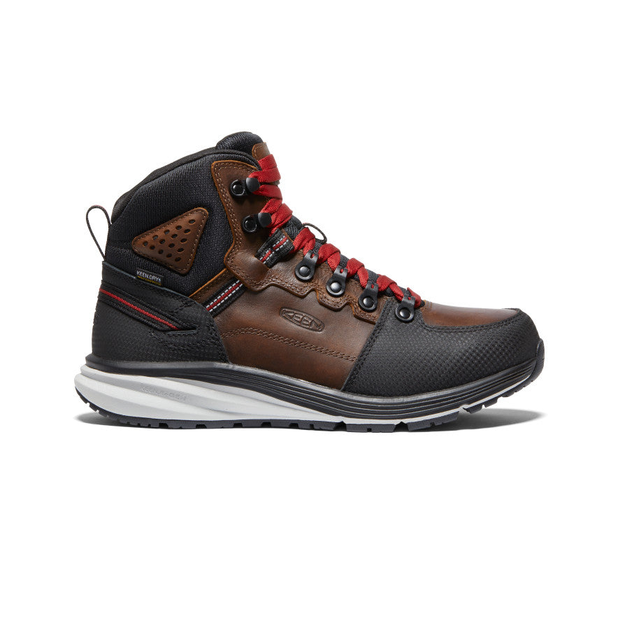 Men's Red Hook Waterproof Boot (Soft Toe) - brown