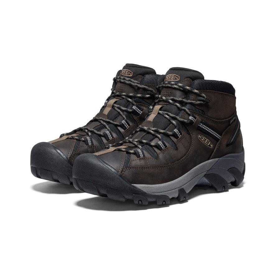 Men's Targhee II Mid Waterproof Hiking Boots - brown