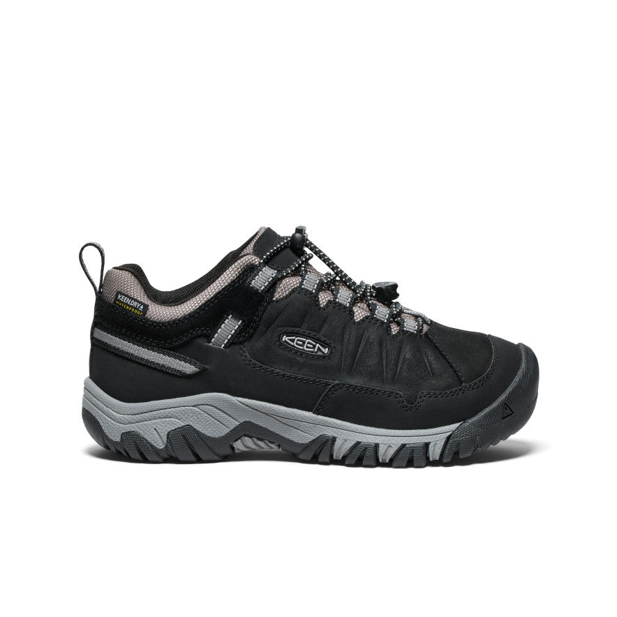 Big Kids' Targhee IV Waterproof Hiking Shoe - black