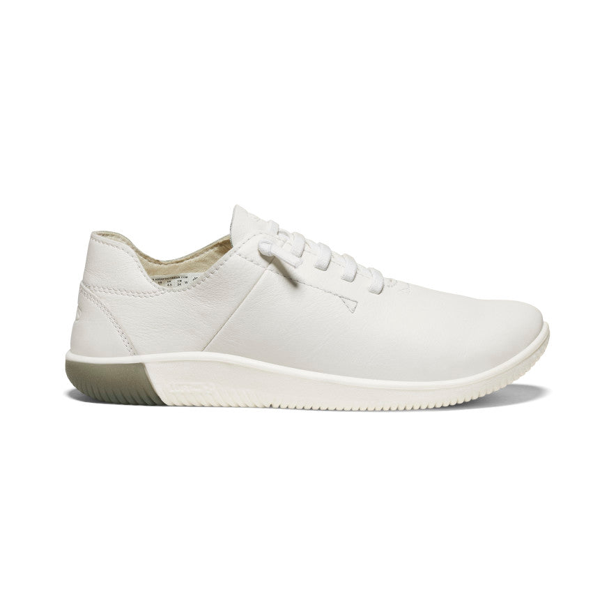 Women's KNX Unlined Leather Sneaker - white