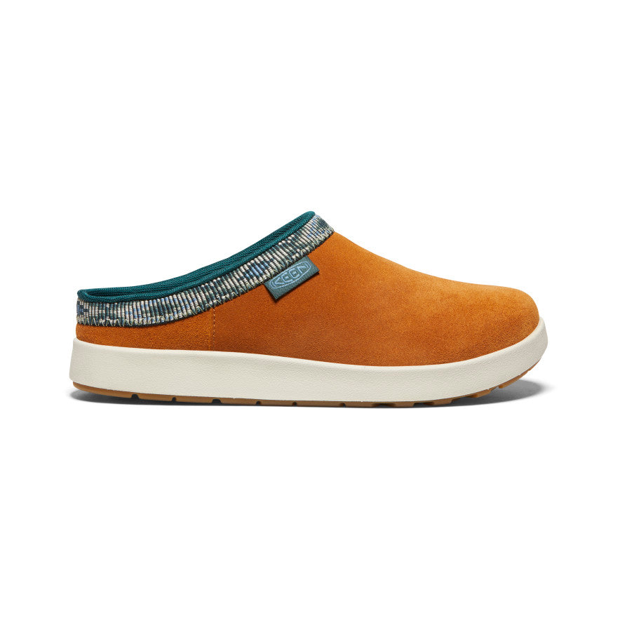 Women's Elle Suede Mule - brown,orange