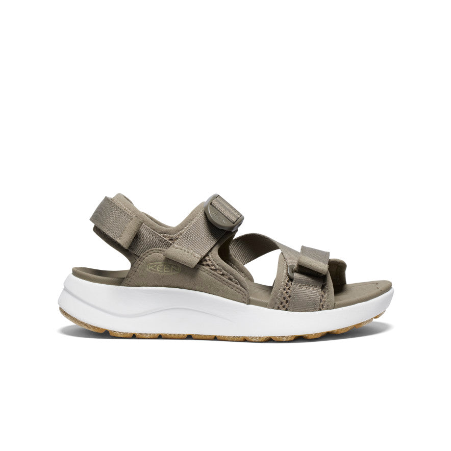 Women's Elle Sport Backstrap Sandal - brown,grey