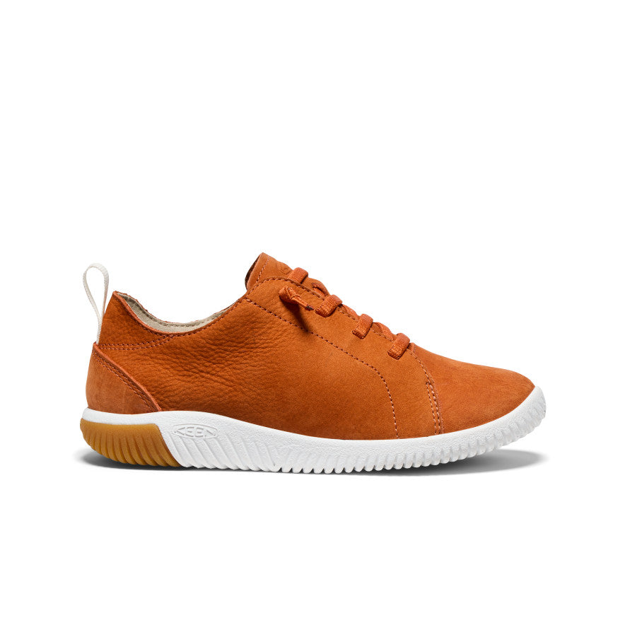 Big Kids' KNX Leather Sneaker - orange