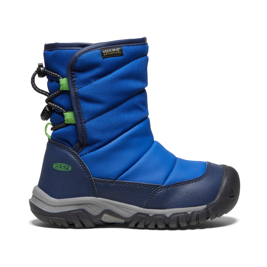 Little Kids' Puffrider Waterproof Winter Boot - blue