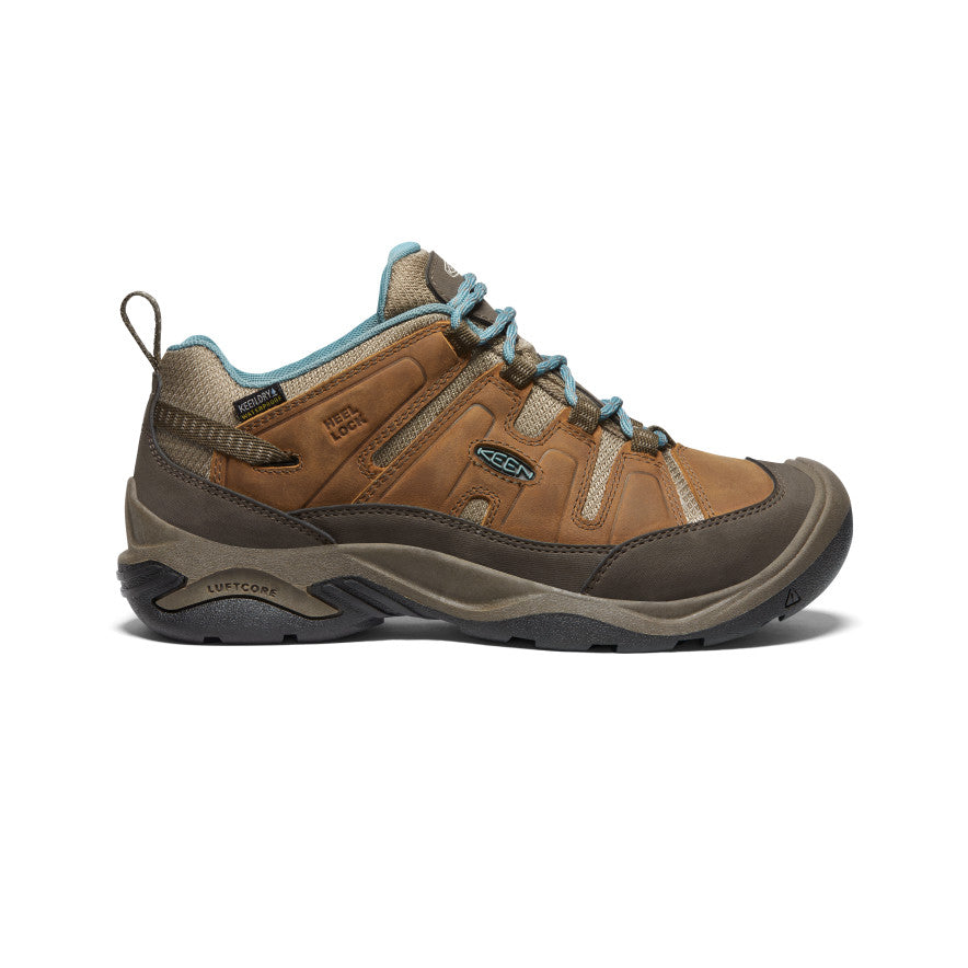 Women's Circadia Waterproof Shoe Wide (Wide) - brown