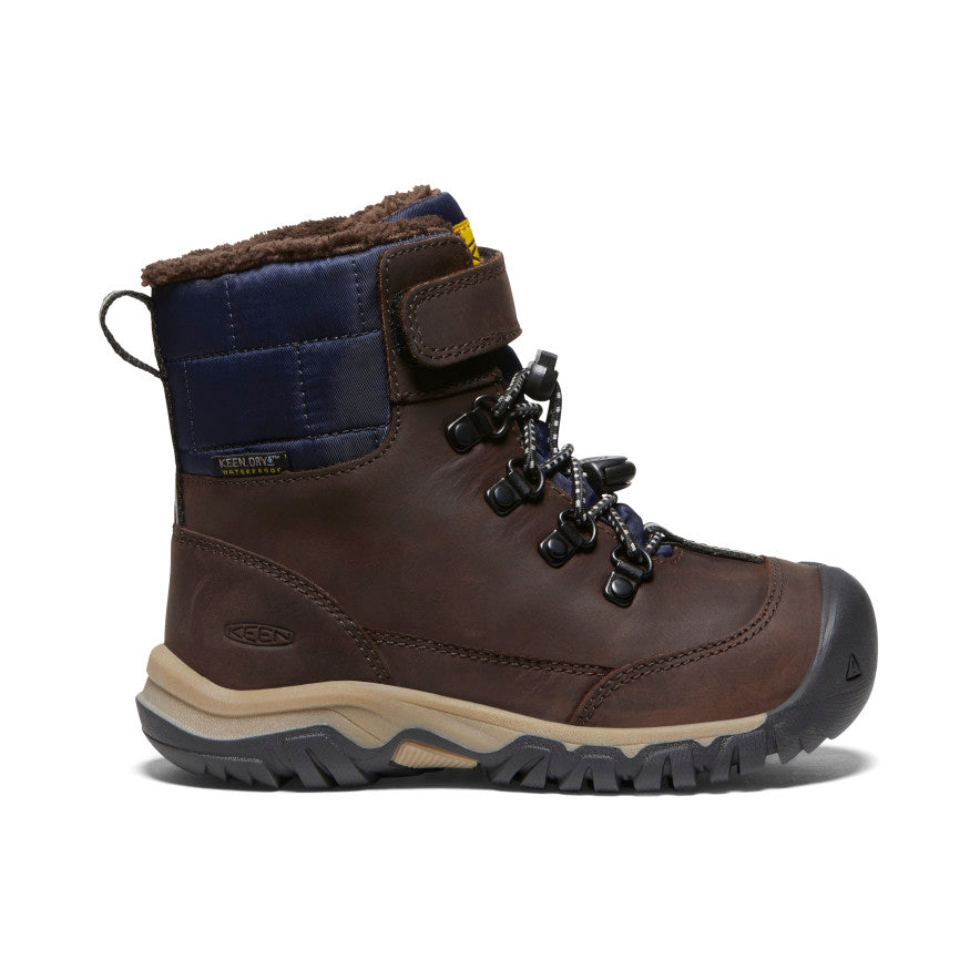 Little Kids' Kanibou Waterproof Winter Boot - brown