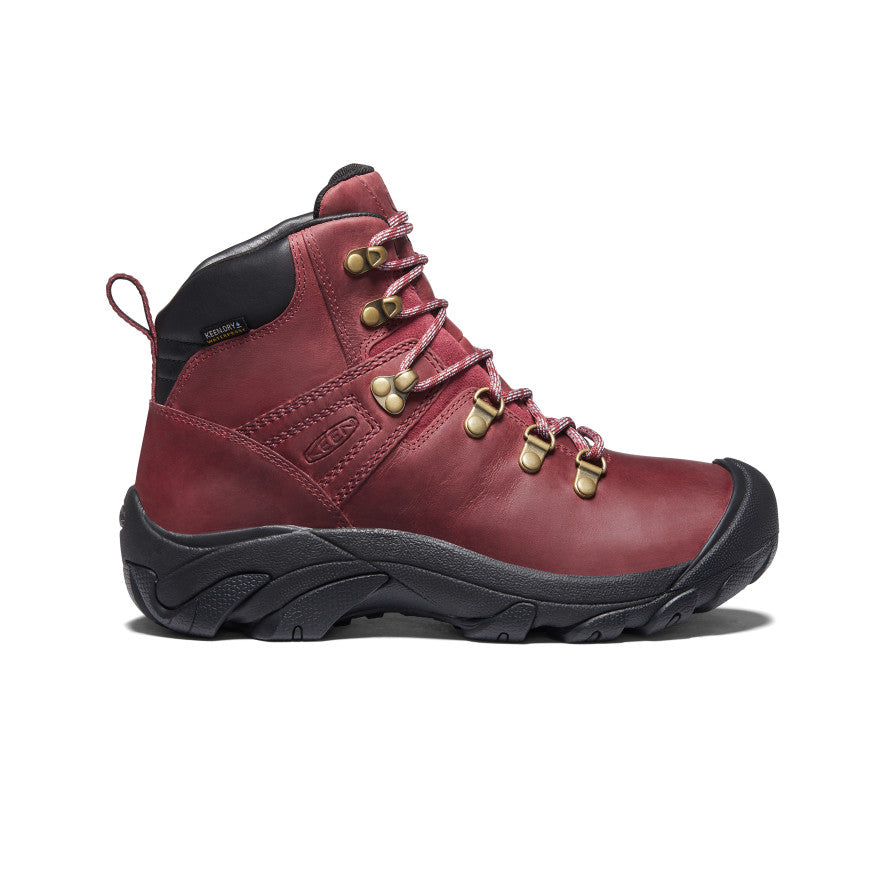 Women's Pyrenees Waterproof Hiking Boot - red