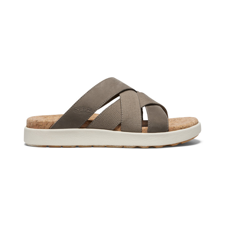 Women's Elle Mixed Slide - brown