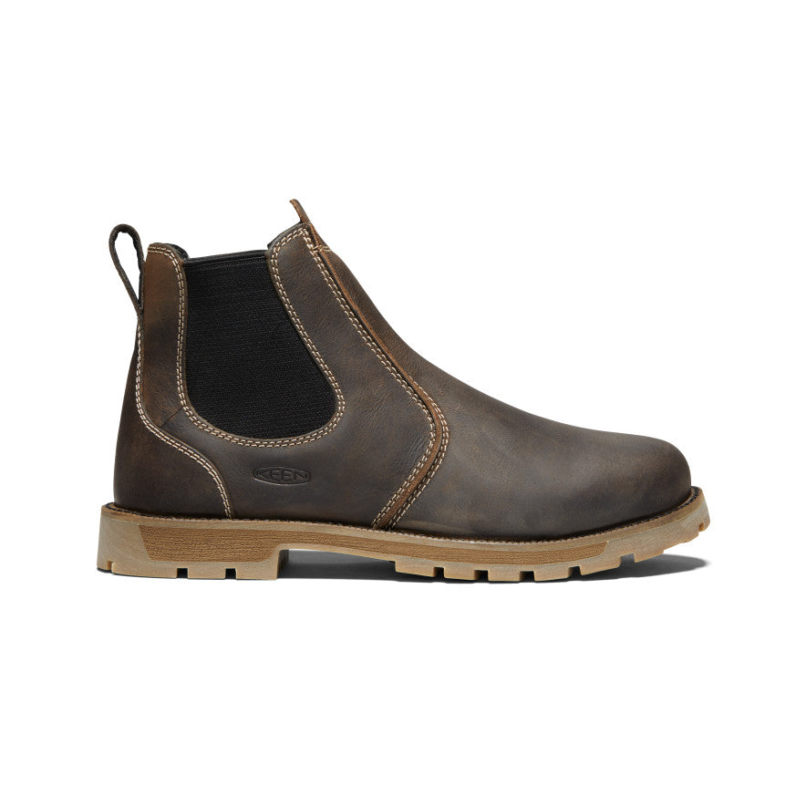 Men's Seattle Romeo (Soft Toe) (Wide) - brown