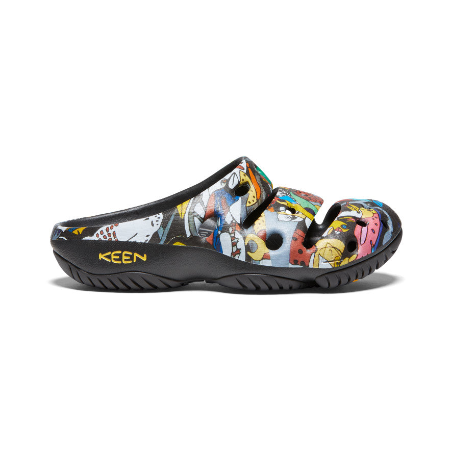 Men's Yogui Arts Clog x ARTPARA FUKAGAWA - black,misc