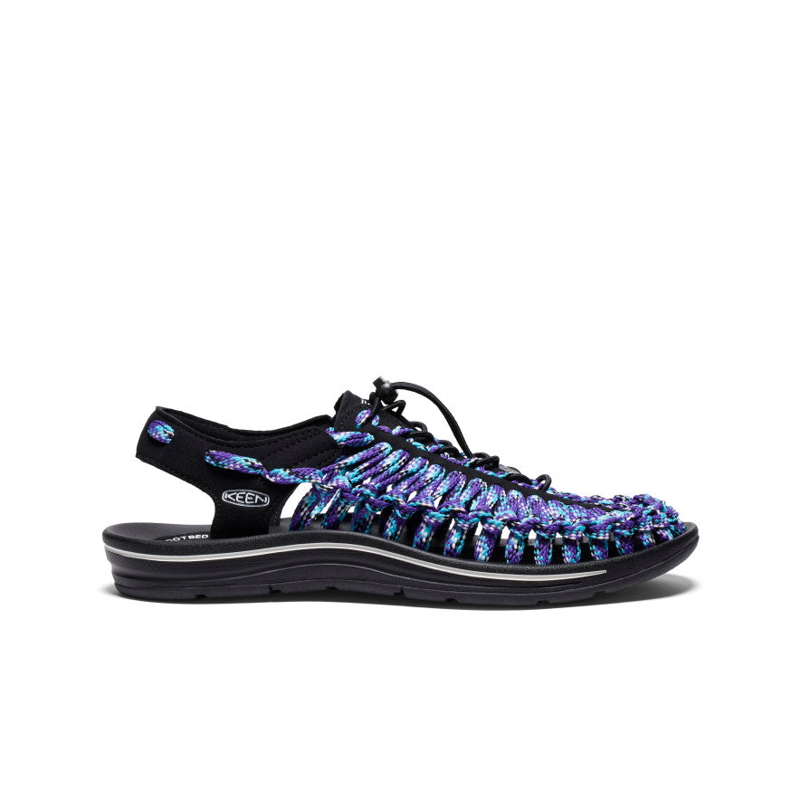 Men's UNEEK Flat Cord Sneaker x Bamboo Shoots - black,purple