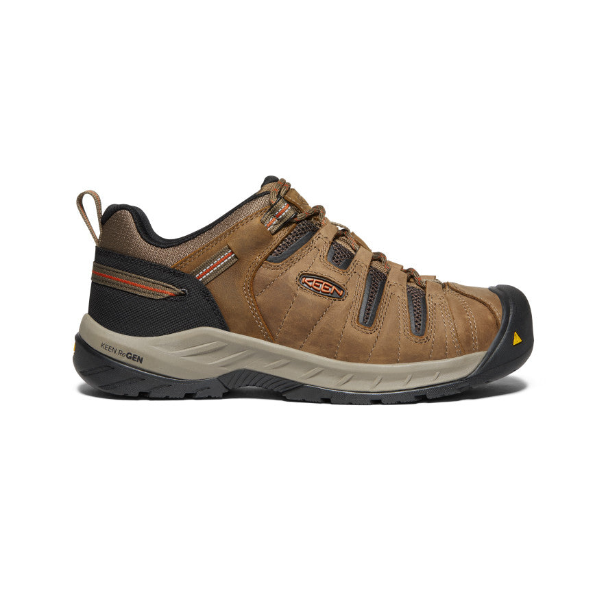 Men's Flint II (Steel Toe) (Wide) - brown