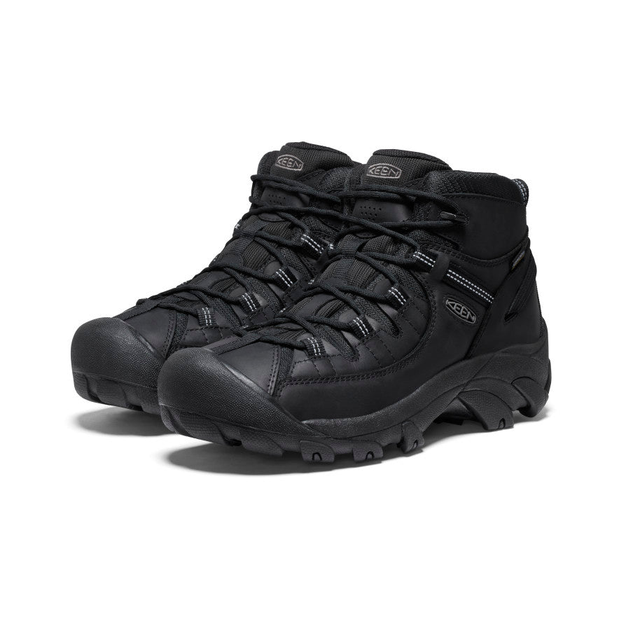 Men's Targhee II Mid Waterproof Hiking Boots - black